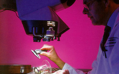 inspection verre industriel