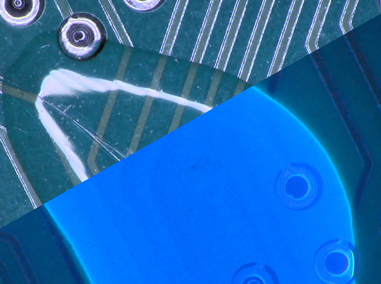 Eclairage UV / Blanc inspection