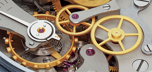precision watch mechanism components