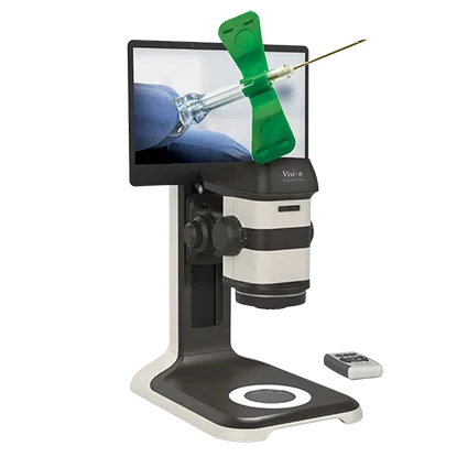 ProteQ VISO microscope  showing a 3D medical device