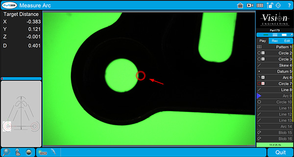 Program-3-600×321 Logiciel de mesure M3 affichant une reconnaissance de formes