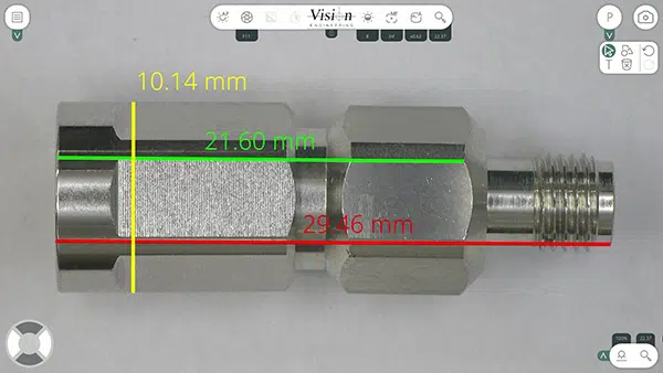 AURA-SS-Measurement-Connector-600×338 Mesures sur un composant métallique